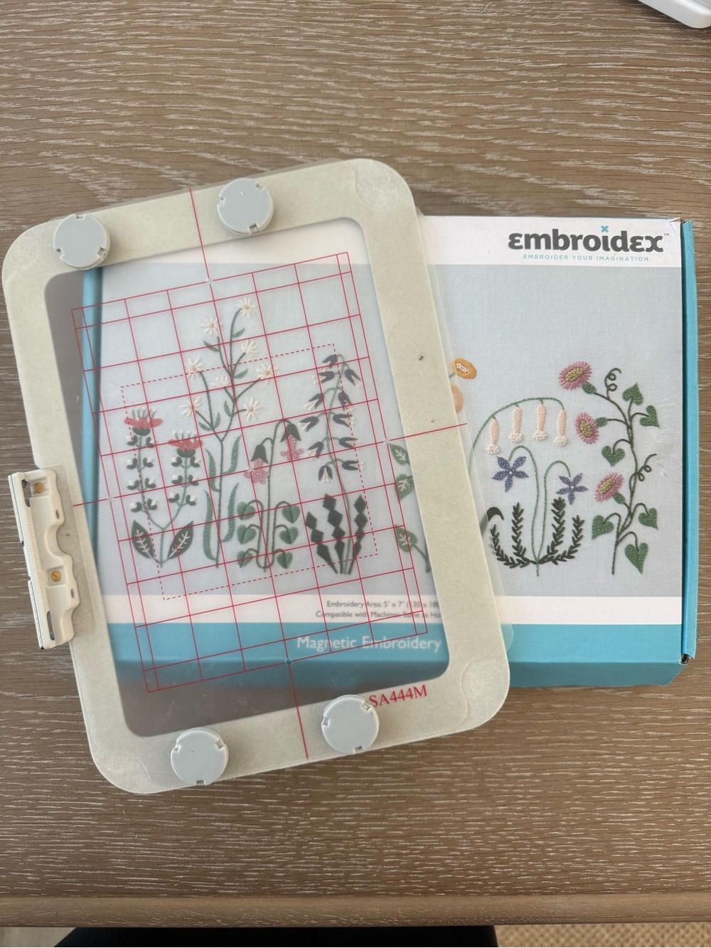 Embroidex Metal/Magnetic Hoop for Brother/Babylock Embroidery Machine 5"x7"